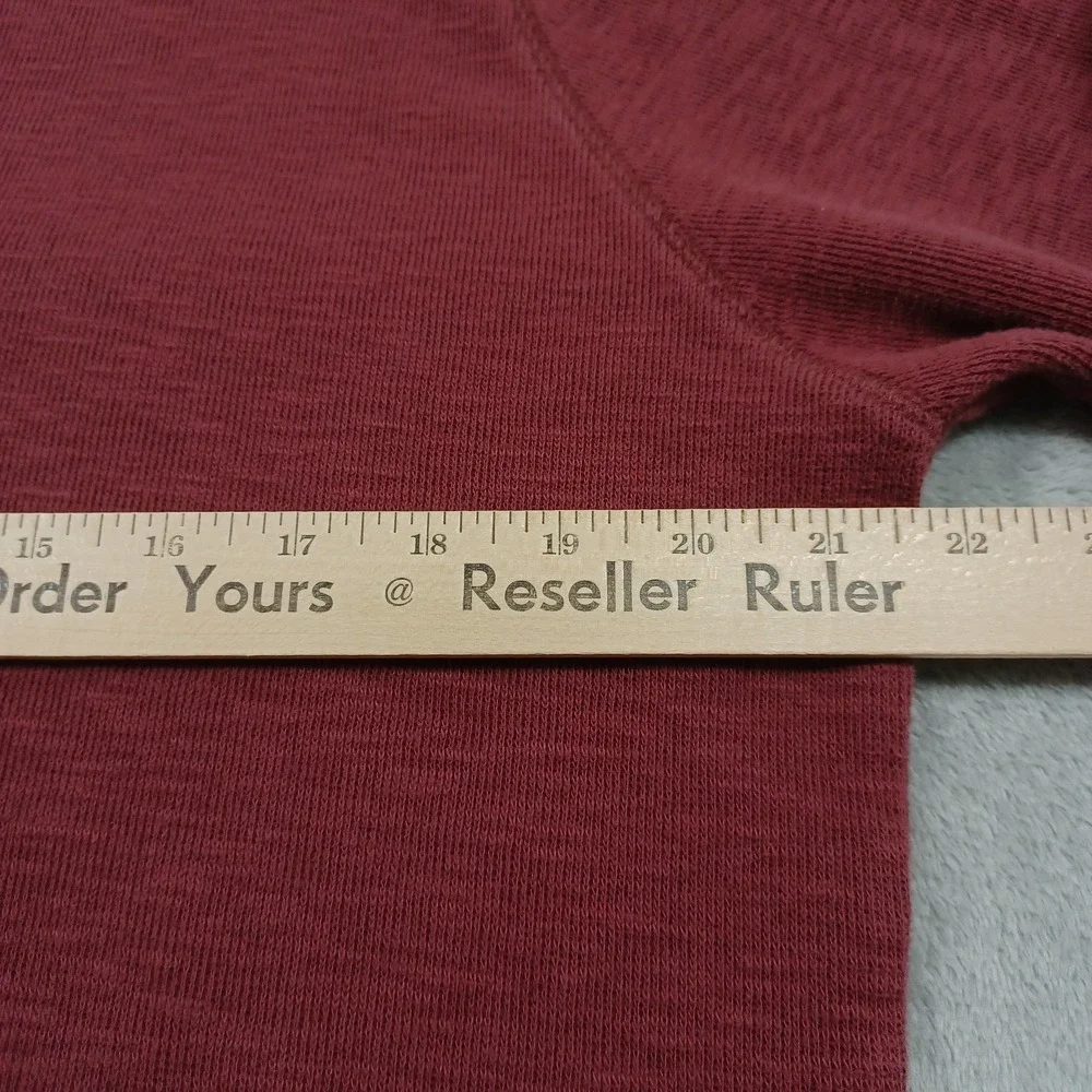 Banana Republic Sweater Mens Large‎ Red Pullover Crew Neck Knit